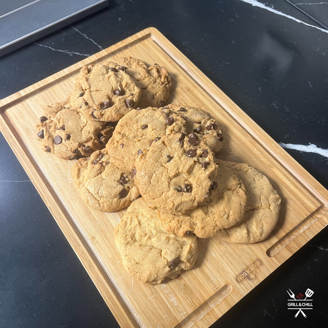 Grilled Chocolate Chip Cookies