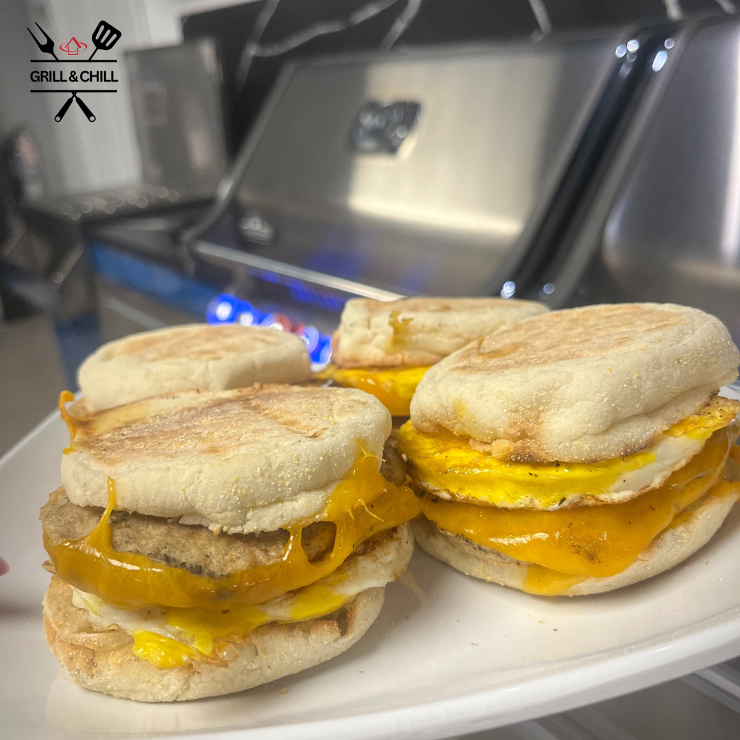 Grilled Breakfast Sandwiches