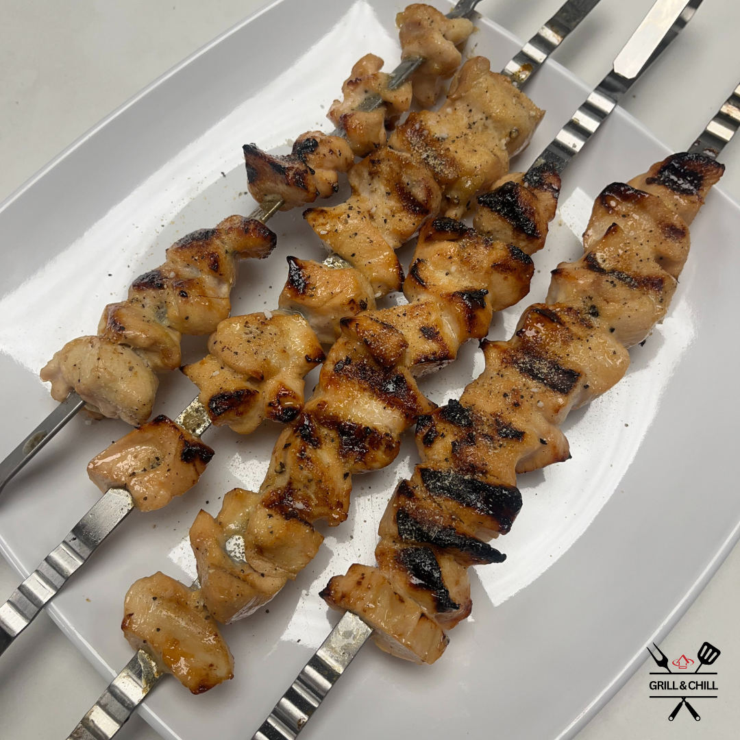 Honey Butter Chicken Skewers