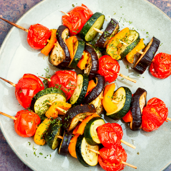 Grilled Vegetable Skewers