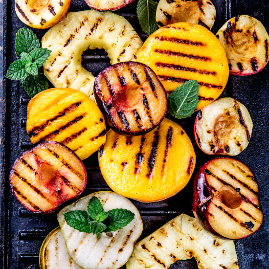 Grilled Fruit Salad