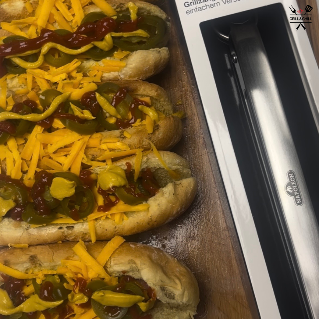 Bacon-Wrapped Jalapeño Cheese Dogs