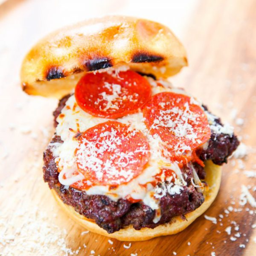 Pizza Burger Sliders