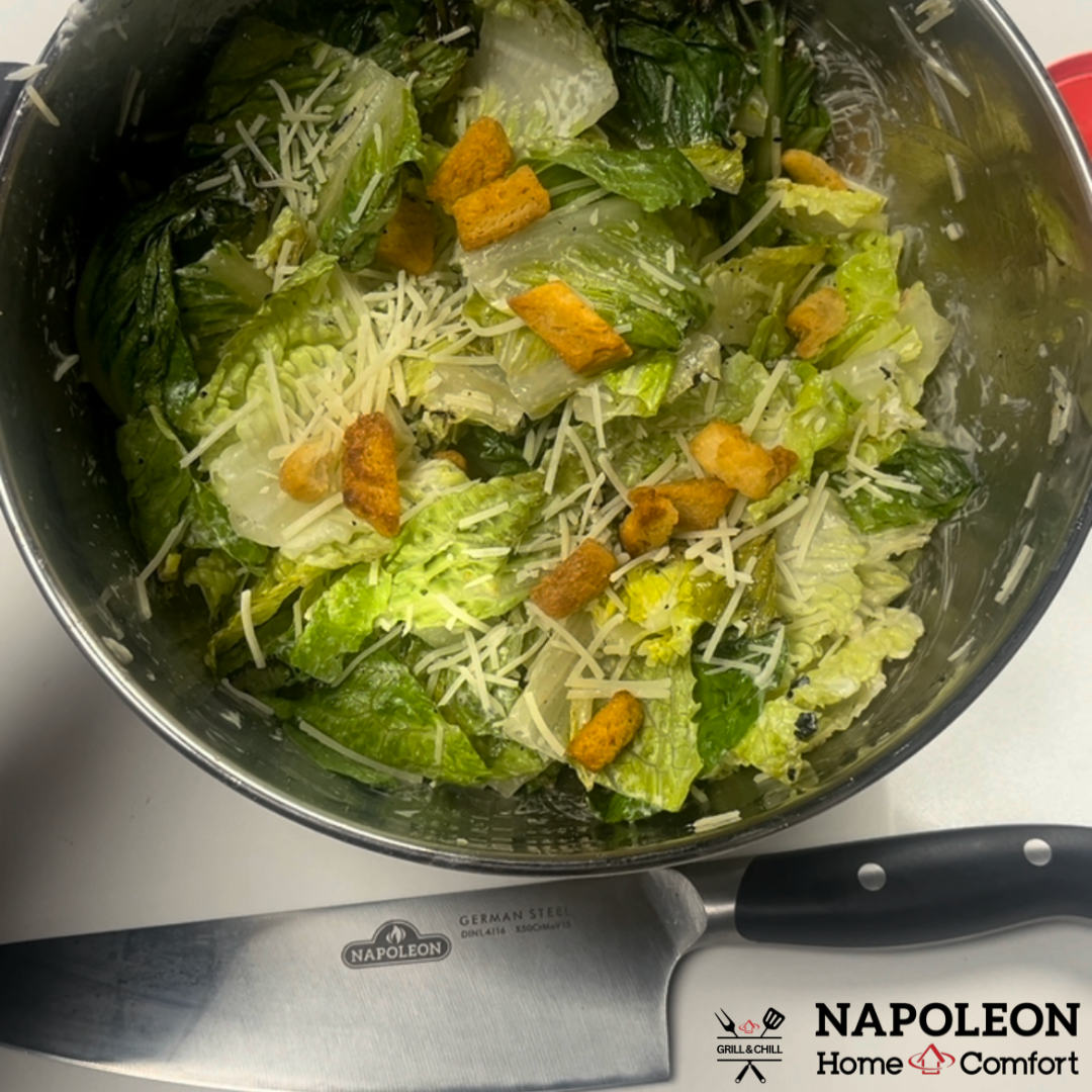 Smoky Grilled Caesar Salad