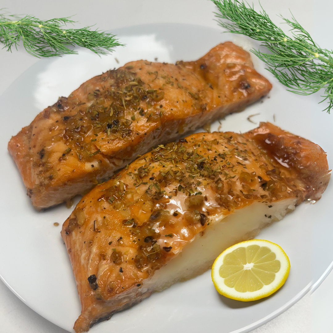 Grilled Salmon on Crown Royal Whisky Plank Recipe