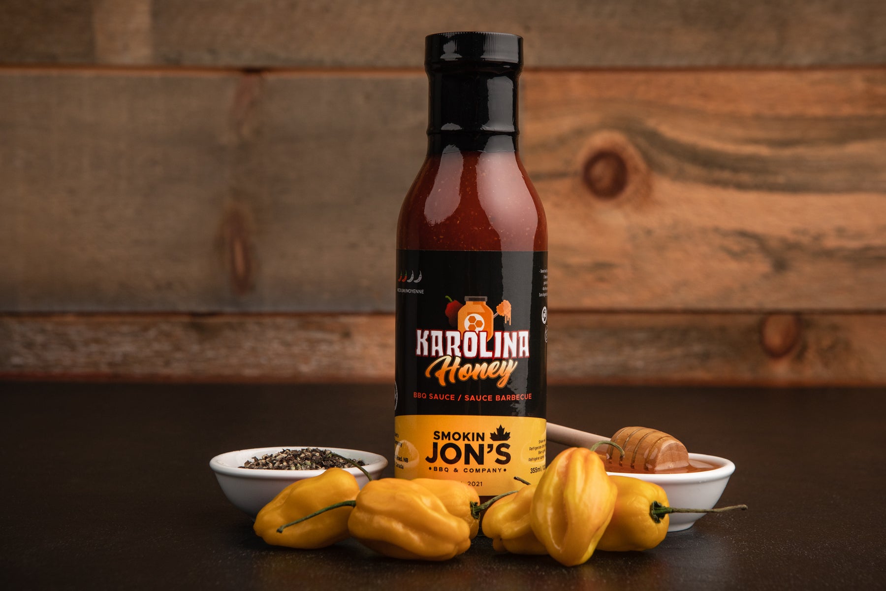 Smokin Jon's Karolina Honey BBQ Sauce