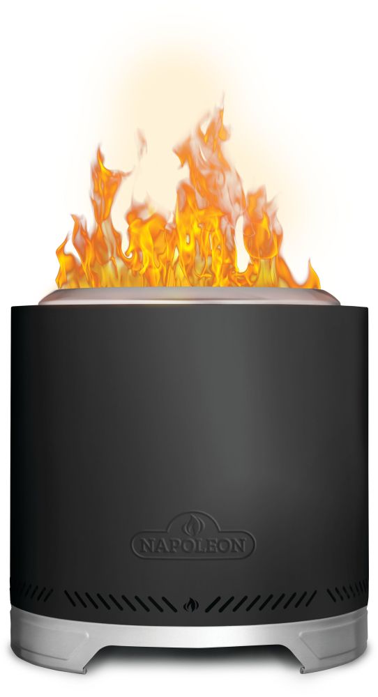 Timberwolf® Smokeless Fire Pit - 18-inch, Matte Black