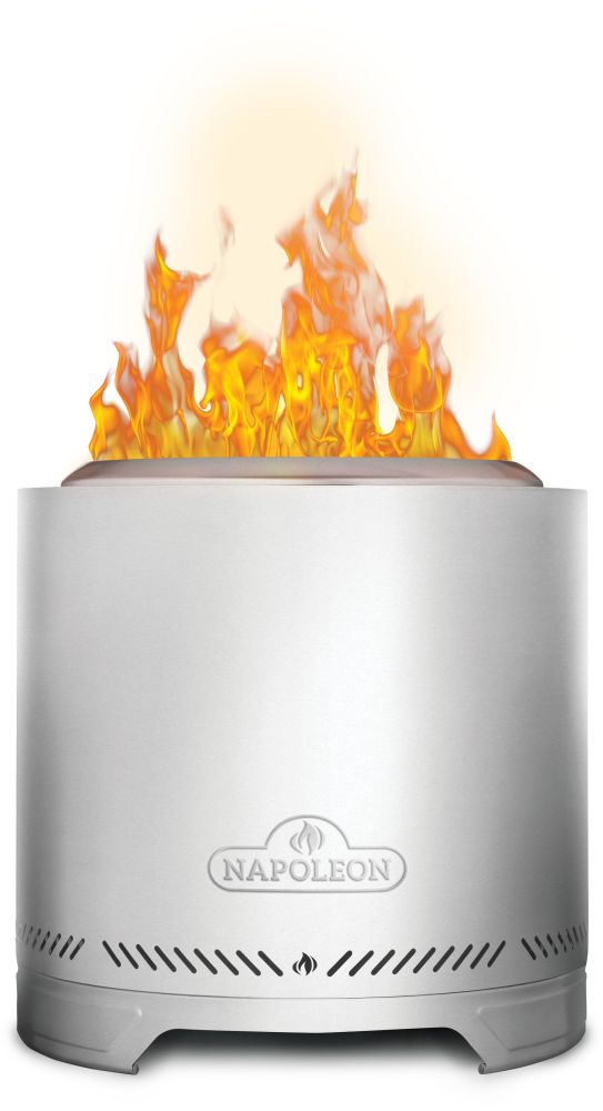 Timberwolf® Smokeless Fire Pit - 18-inch, Stainless Steel