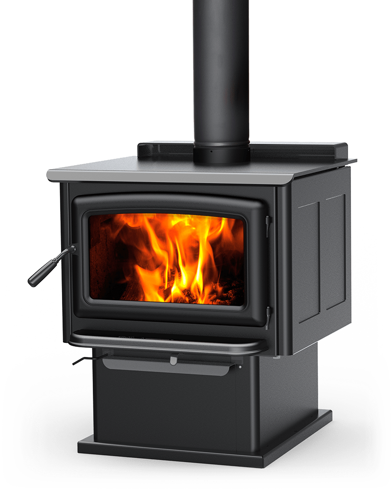 SUMMIT Large Free Standing Wood Stove