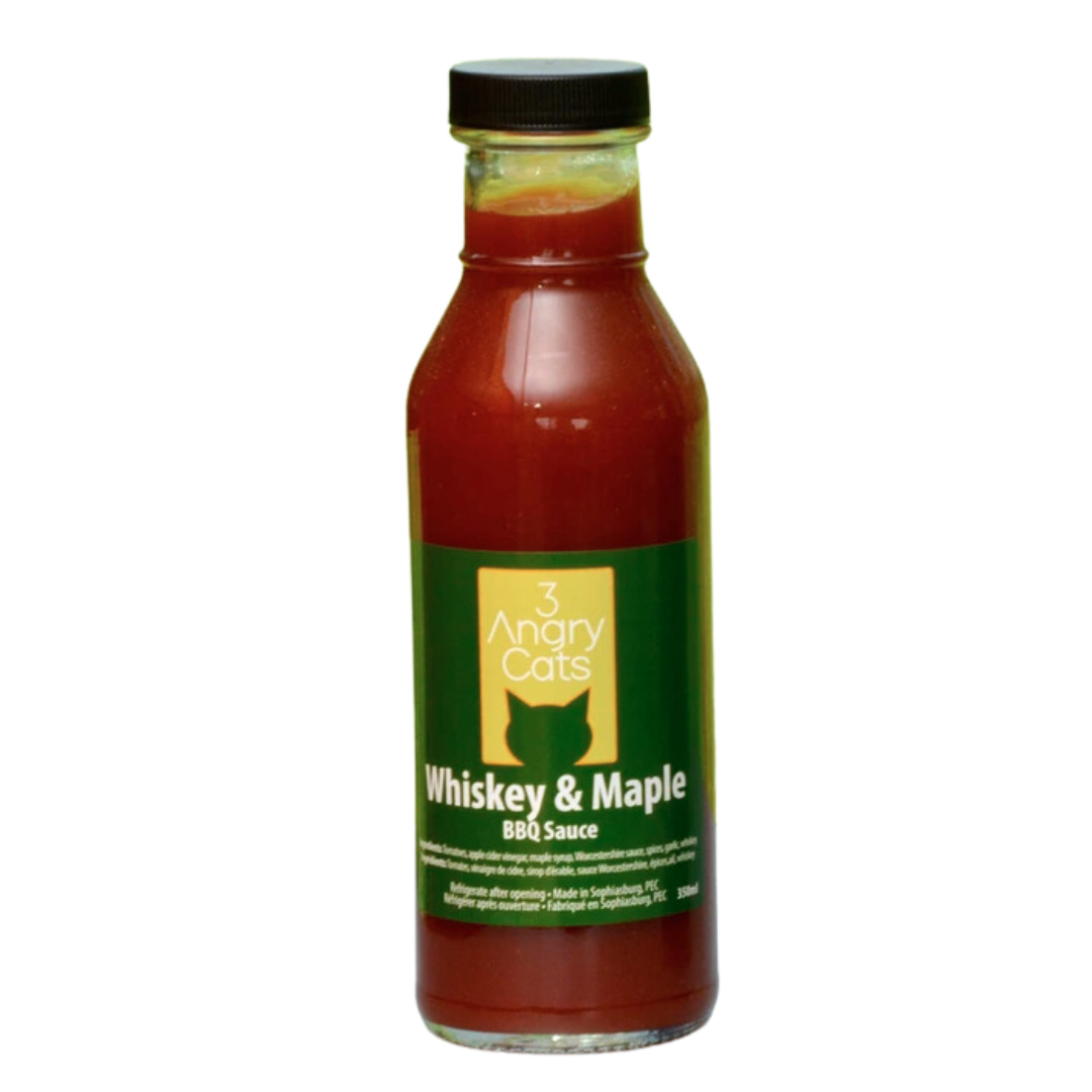 3 Angry Cats- Whiskey Maple BBQ Sauce
