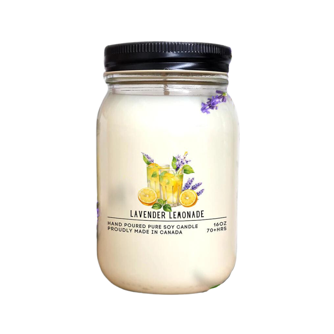 Serendipity Soy Candles- Lavender Lemonade