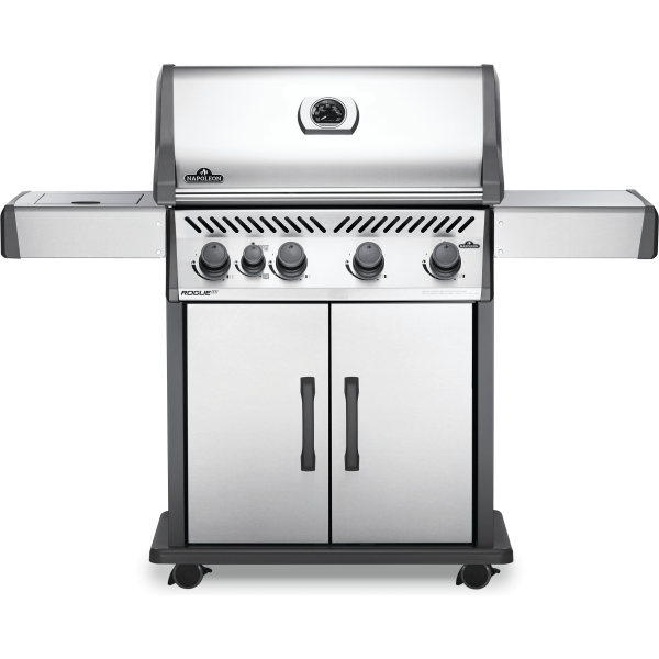Rogue® XT 525 Propane Gas Grill with Infrared Side Burner, Stainless Steel