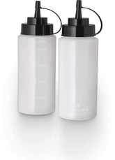 2 Piece 16oz Squeeze Bottles