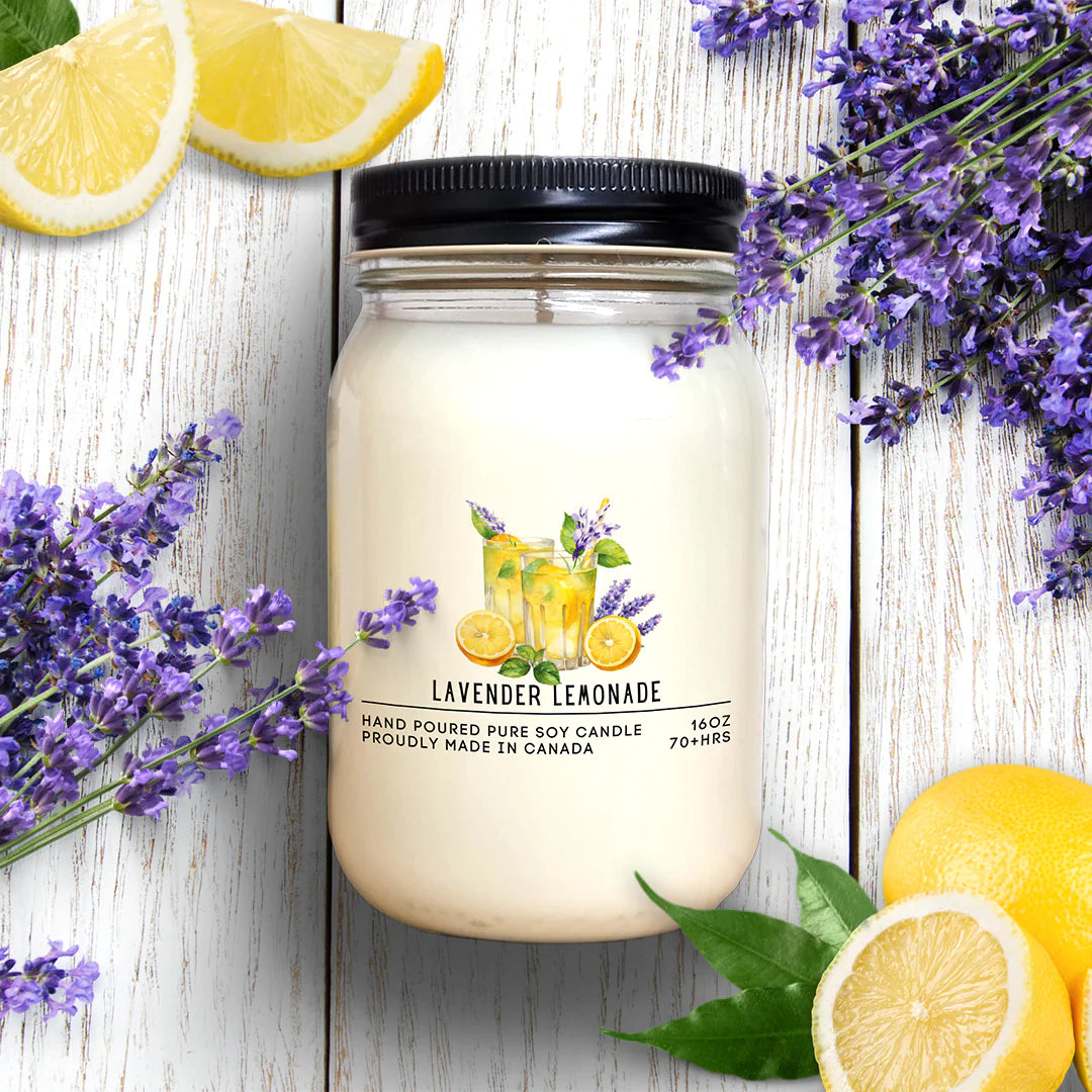 Serendipity Soy Candles- Lavender Lemonade