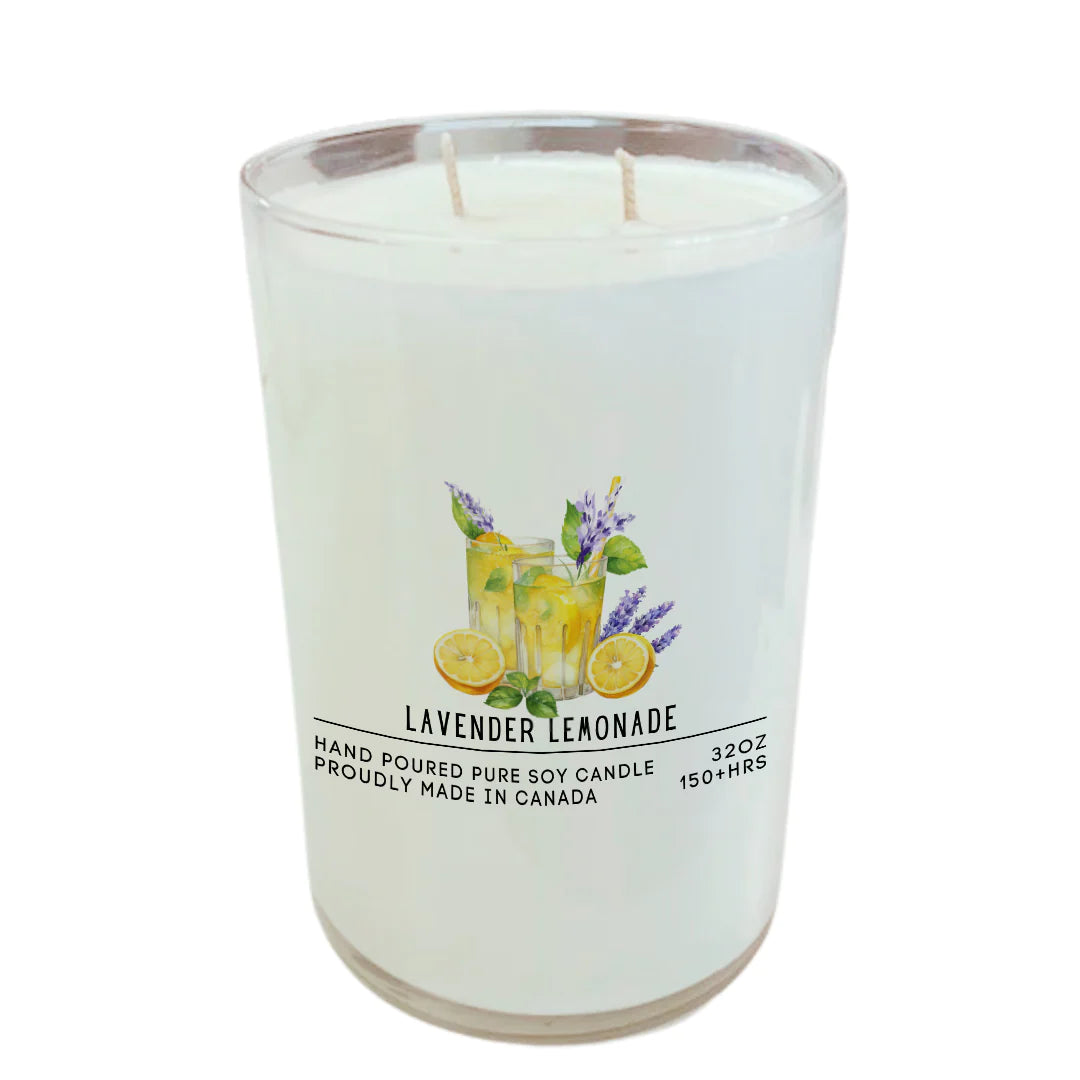 Serendipity Soy Candles- Lavender Lemonade