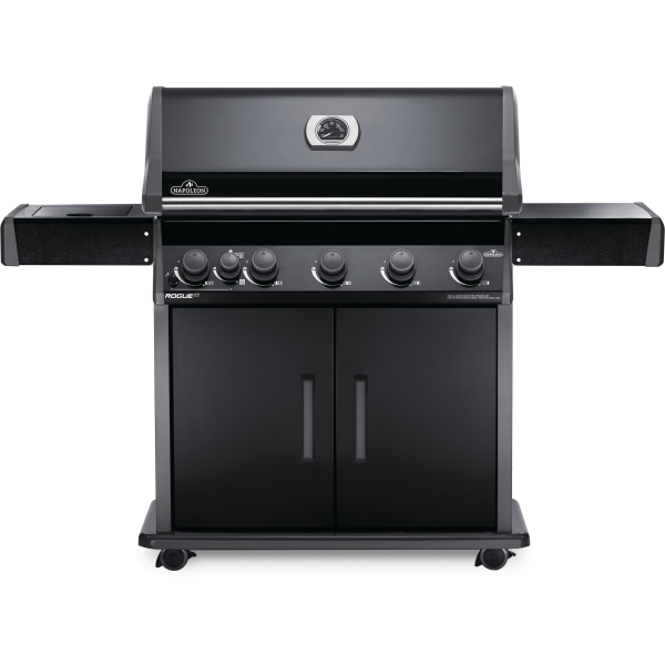 Rogue® XT 625 Propane Gas Grill with Infrared Side Burner, Black