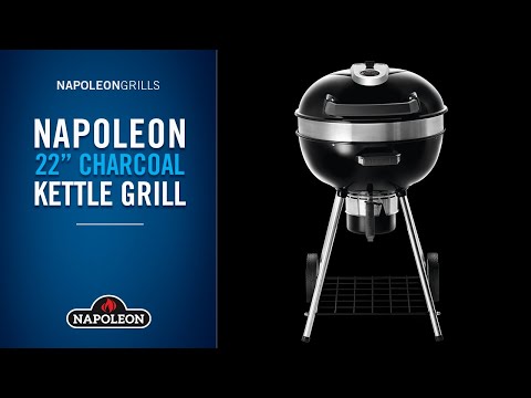 PRO Charcoal Kettle Grill, Black