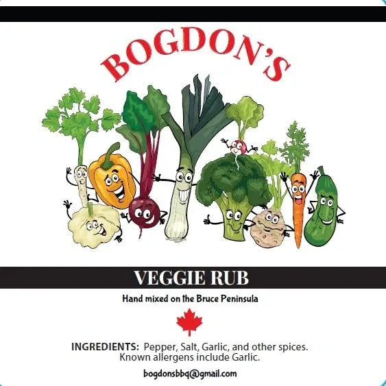 Bogdon's Veggie Rub- 16oz