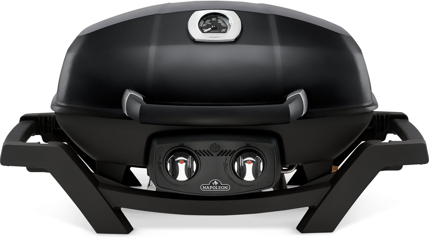 TravelQ™ PRO285 Portable Natural Gas Grill, Black