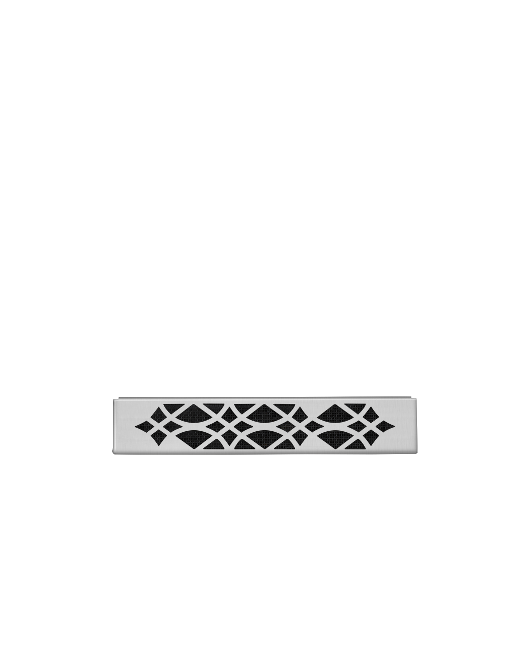 Satin Chrome Plated Ornamental Trivet for Haliburton™