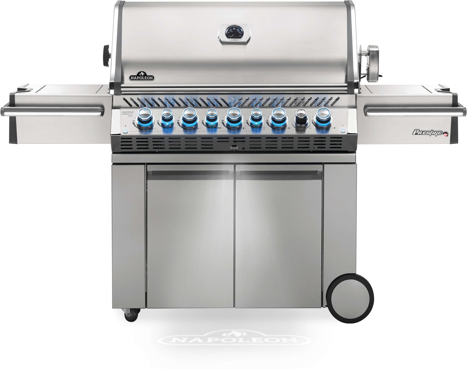 Prestige PRO™ 665 Propane Gas Grill with Infrared Rear and Side Burners, Stainless Steel