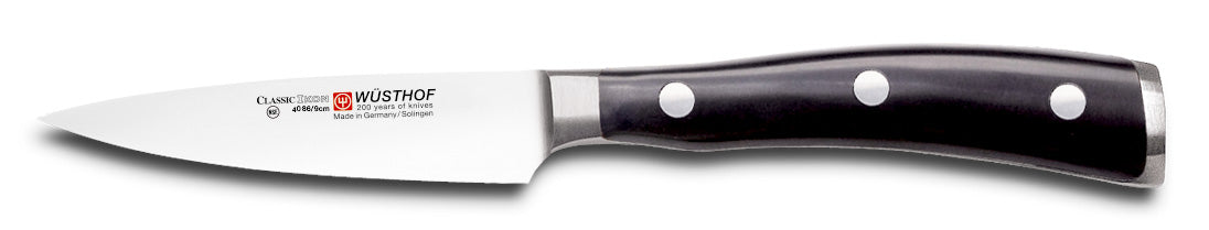 Classic ikon black ik paring  knife 3 1/2''