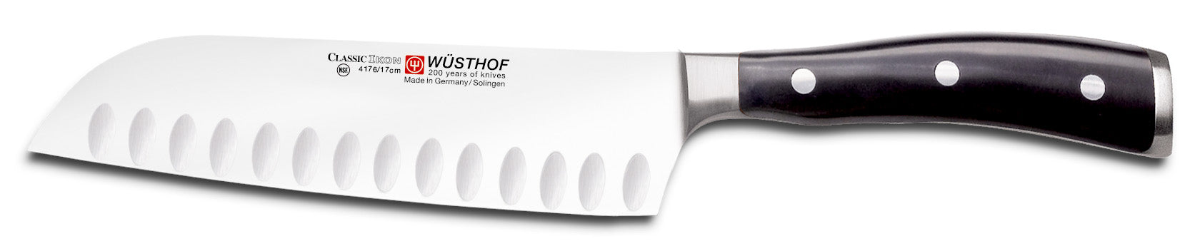 Classic ikon ik santoku 7''  hollow gr.