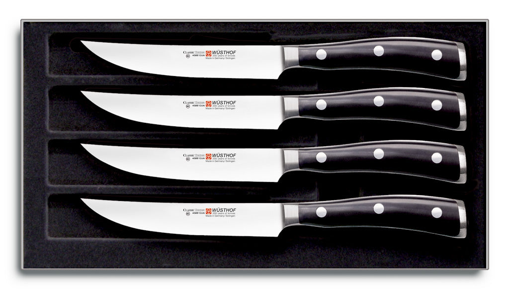 Classic ikon ik steak knife  set, 4pcs