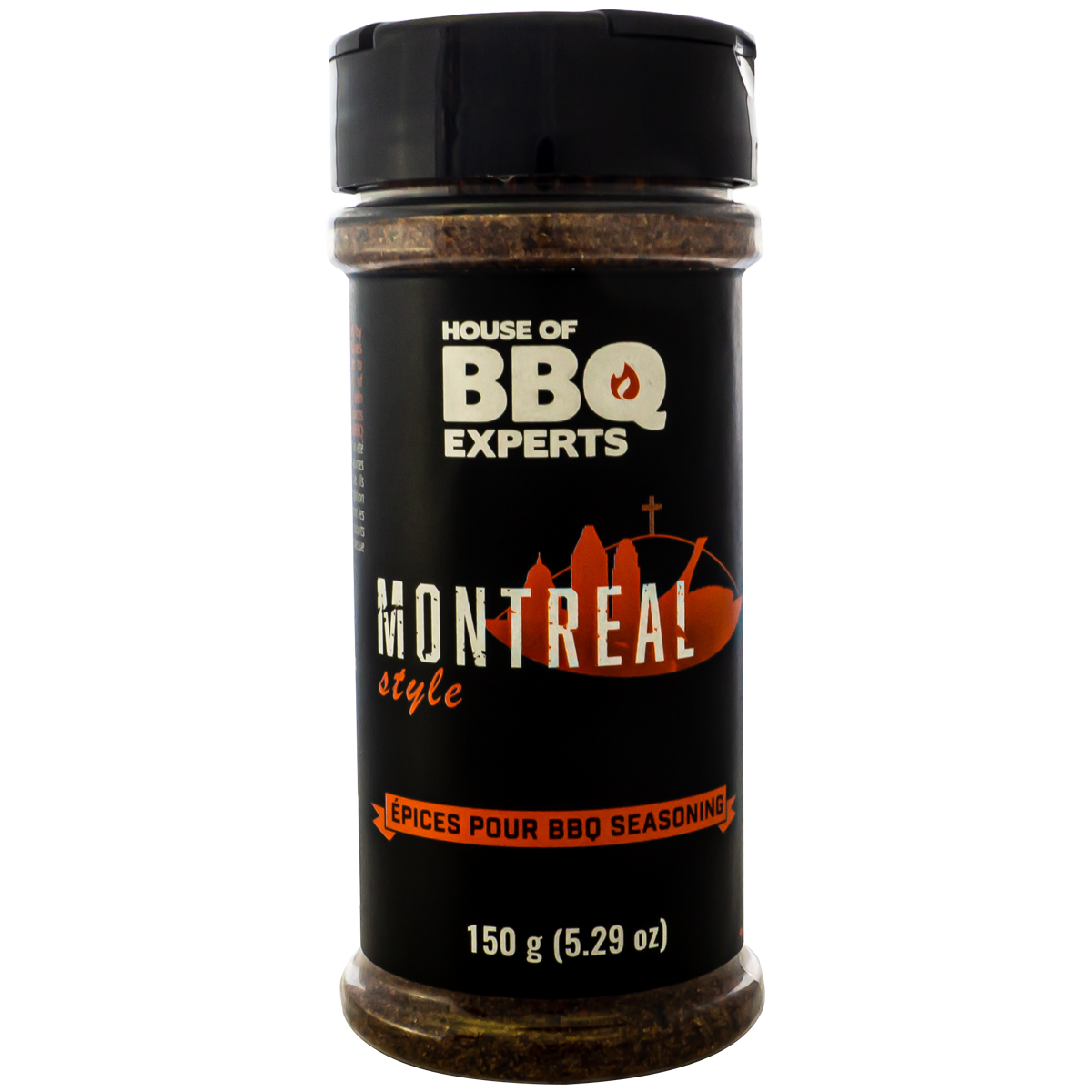 House of BBQ Experts Montreal Spice Mix and Rub 150g 5.29oz