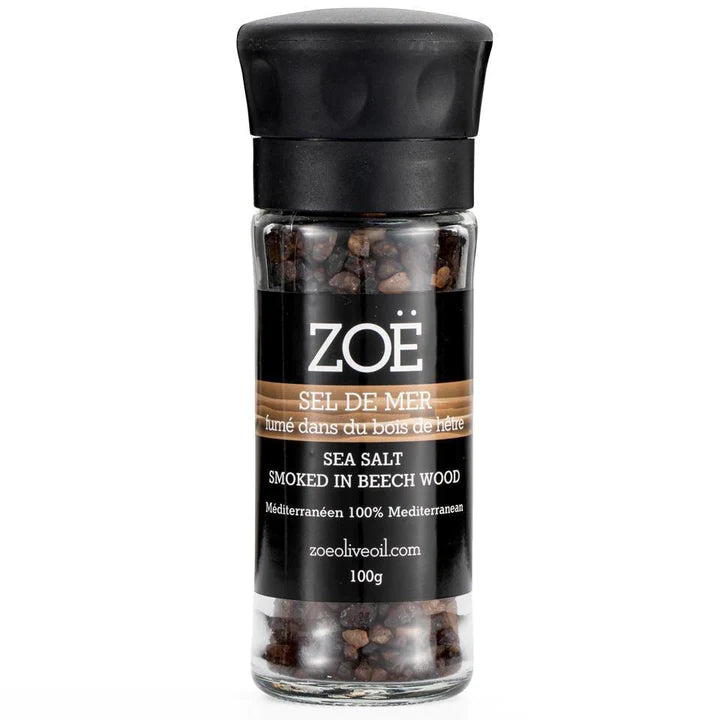 Zoe Olive Oil - 100g Beachwood Smoked Salt