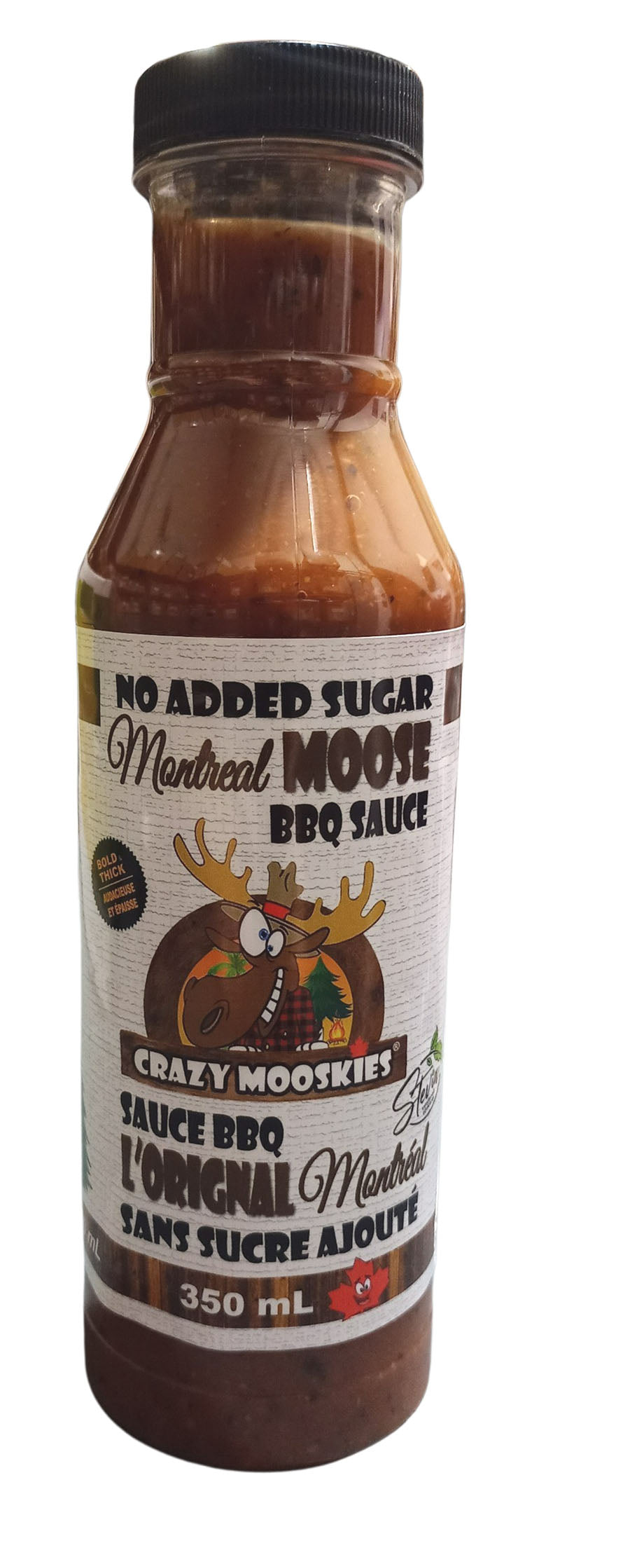 Crazy Mooksies Montreal Moose BBQ Sauce 350ml