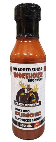 Crazy Mooskies Smoke House BBQ Sauce (350ml)