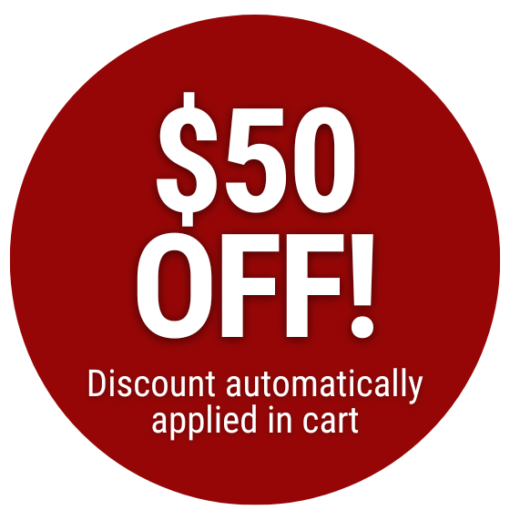 *$50 off: discount Automatically applied in cart - PROMOTION