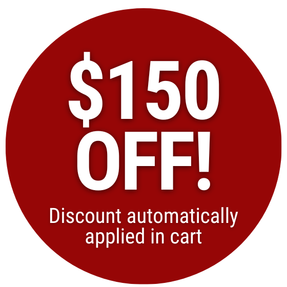 *$150 off: discount Automatically applied in cart - PROMOTION
