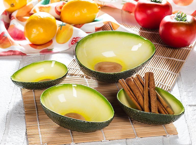 Avocado Nesting Bowls. Set of 4