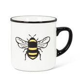 Bee Rimmed Mug