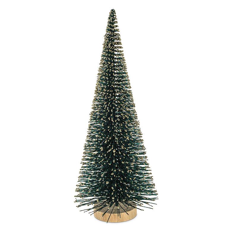 Brush Tree with Glitter