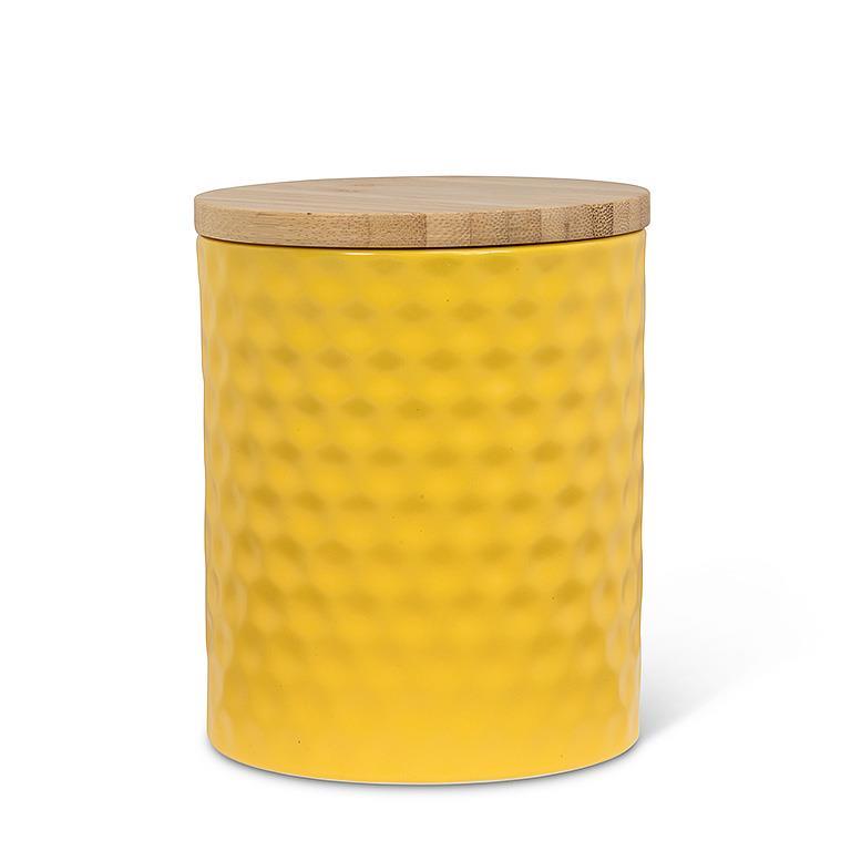 Medium Hexagon Textured Canister