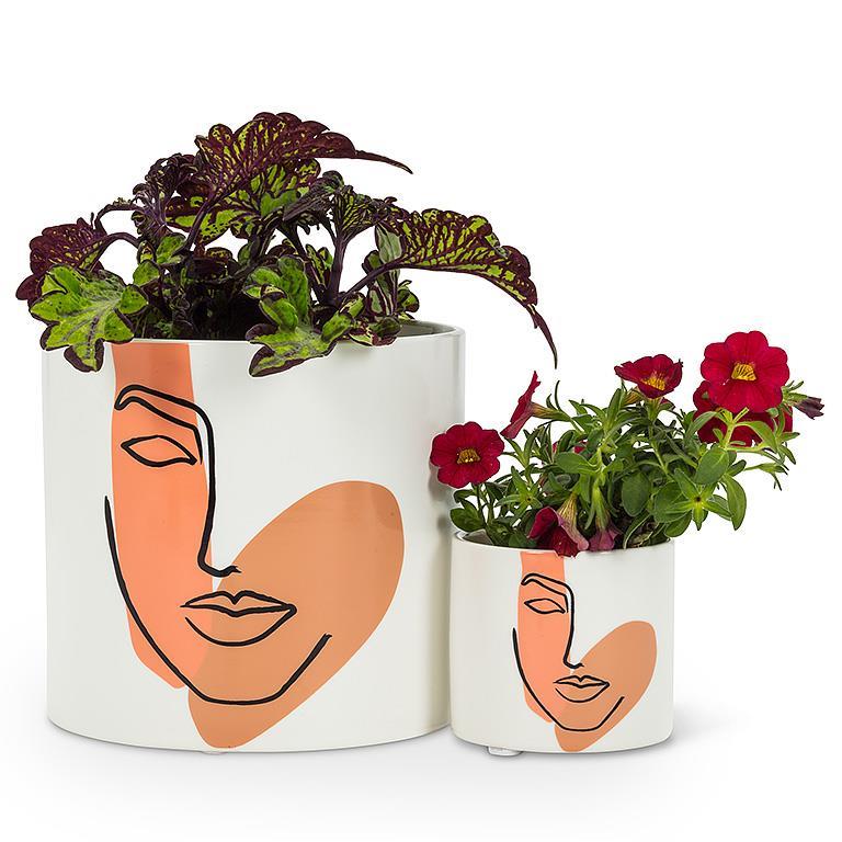 Small Modern Face Planter