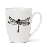 Pen & Ink Dragonfly Mug