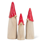 Red Hat Gnomes. Set of 3