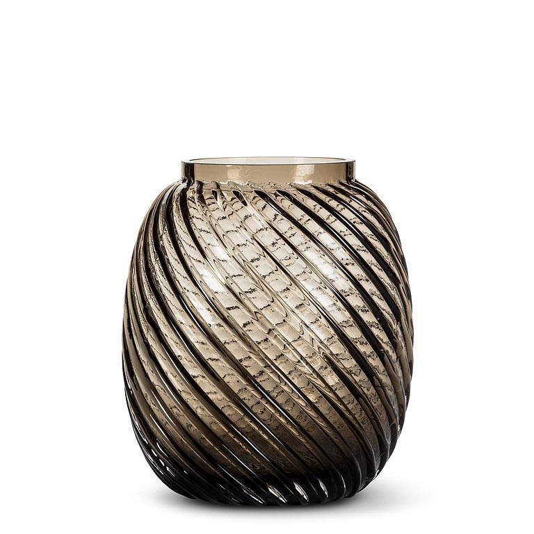 Medium Swirl Barrel Vase