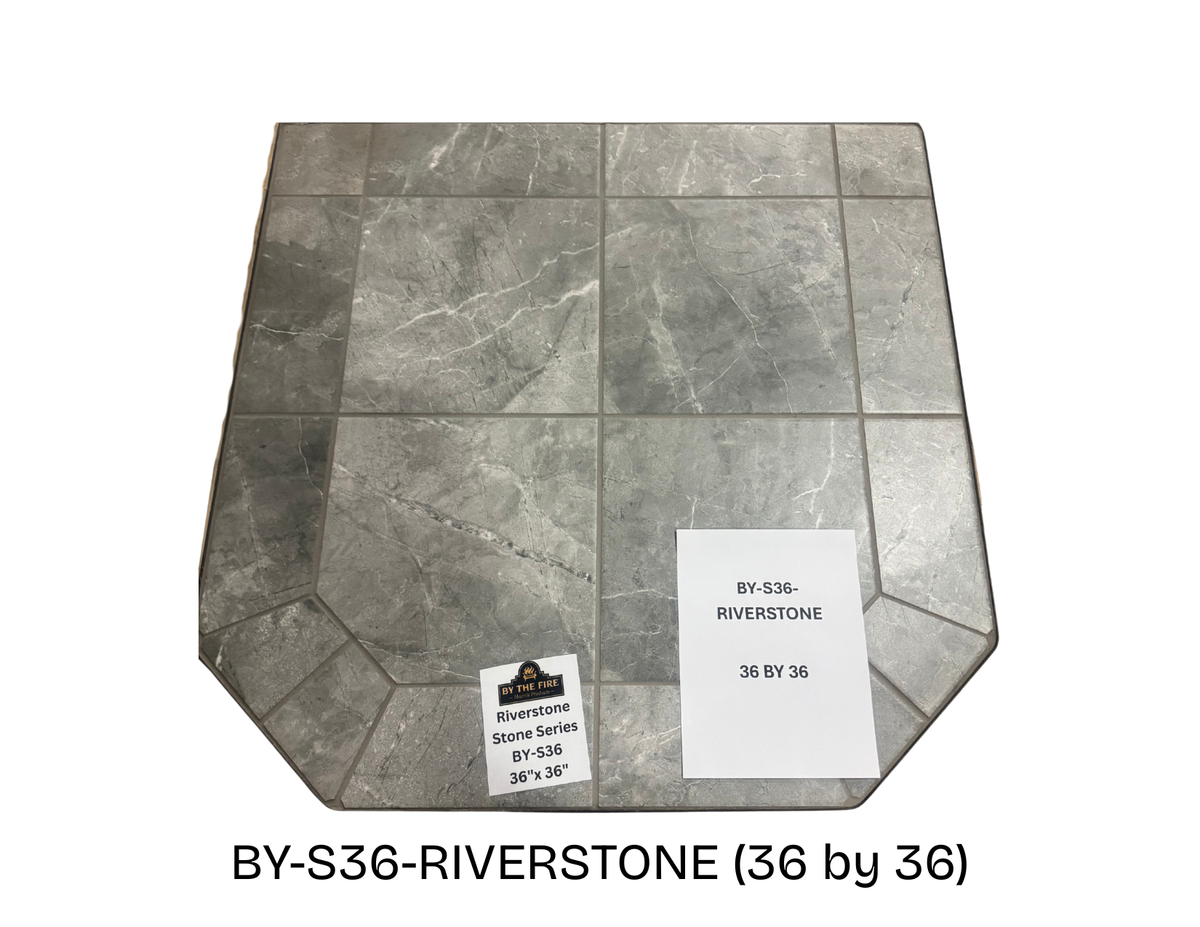 RIVERSTONE Straight Hearth Pad 36" x 36" - Clearance