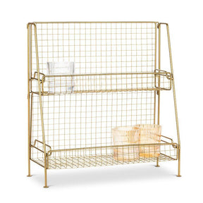 Storage Rack with 2 Trays