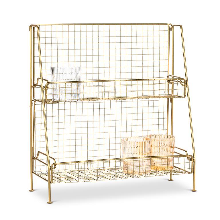 Storage Rack with 2 Trays