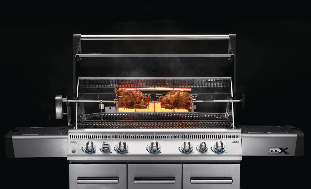 Commercial Grade Rotisserie Kit for Charcoal PRO Grill