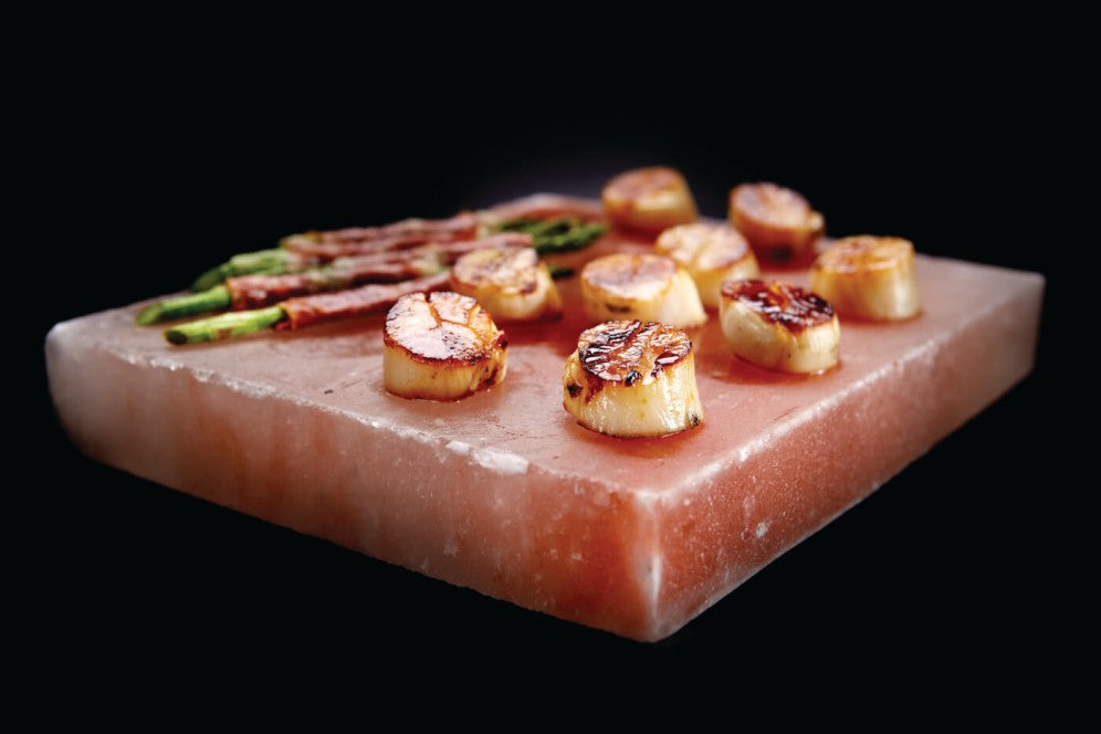 Himalayan Salt Block with PRO Grill Topper