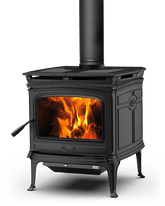 ALDERLEA T5 Medium Free Standing Cast Over Steel Wood Stove