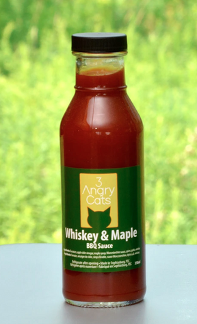 3 Angry Cats- Whiskey Maple BBQ Sauce