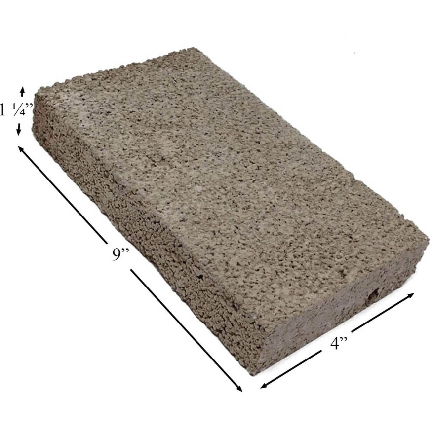 FIREBRICK 1.25 x 4.5" x 9" / BRIQUE RÉFRACTAIRE 1,25 PO X 4,5 PO X 9 PO